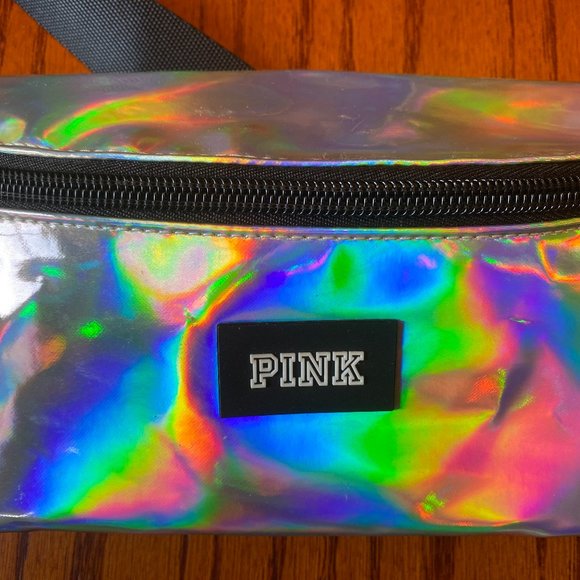 PINK Victoria's Secret Hologram Fanny Pack/Bum Bag - Picture 3 of 3